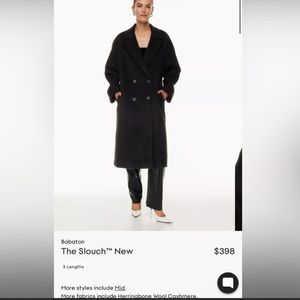 Aritzia slouch - newest style. Oversized fit